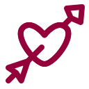 Arrow heart,Valentine,Love,Heart,Romance,Wedding,Gift